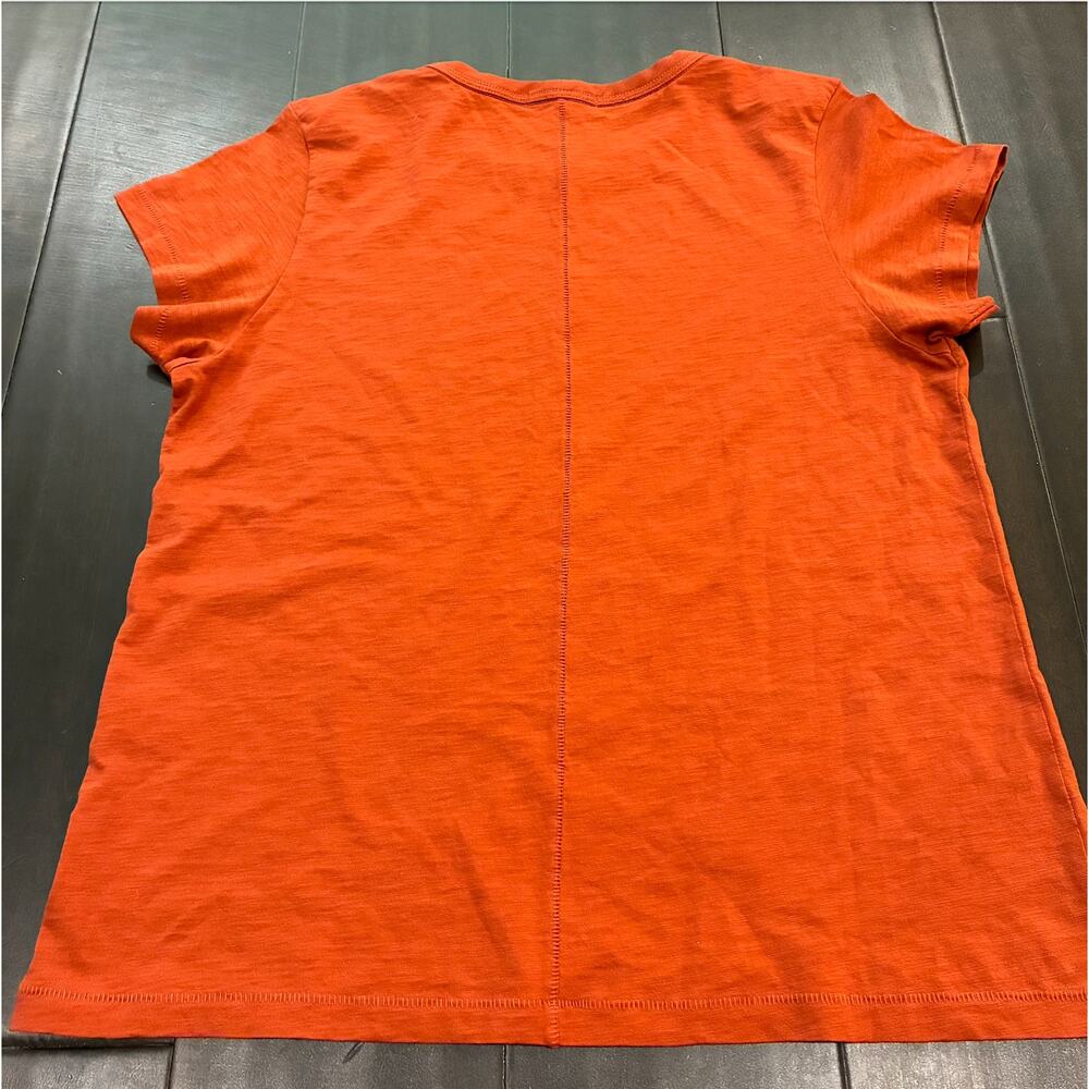 Rag & Bone Crewneck The Sub Tee Short Sleeve Rust… - image 3